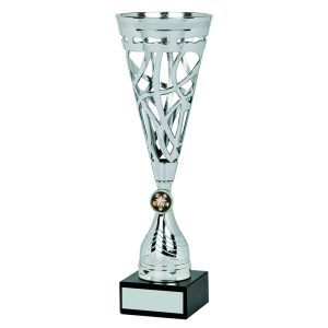 Silver Lattice Sculpture