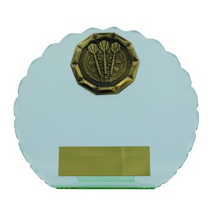 Darts Jade Glass Circle Stand