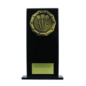 Darts Black Glass Stand