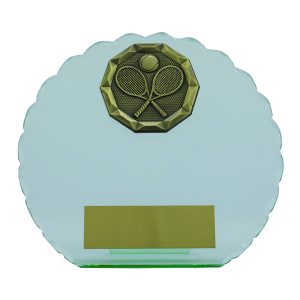 Tennis Jade Glass Circle Stand