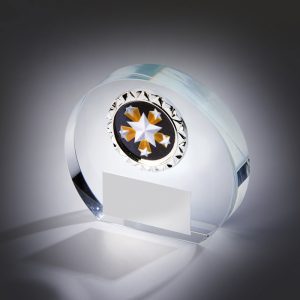 Clear Glass Mini Circle