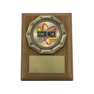 Wood Plaque - Science