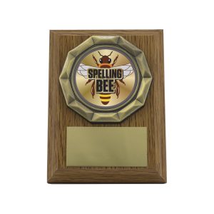 Wood Plaque - Spelling Bee