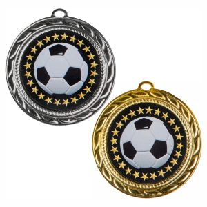 70mm Medal - Football