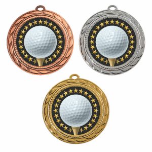70mm Medal - Golf