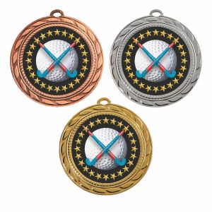 70mm Medal - Hockey