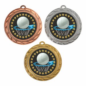 70mm Medal - Netball