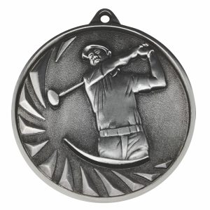 Bronze 70mm Male Golf Medal