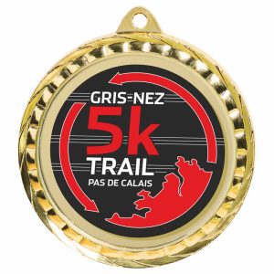 60mm Customised Medal (Gold / Silver / Bronze) PLEASE EMAIL PRINTING INSTRUCTIONS