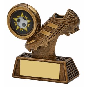 Antique Gold Football Boot Trophies