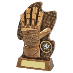 Resin Goalkeeper Glove Trophies