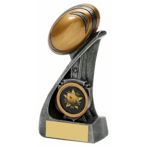 Antique Silver Rugby Stand