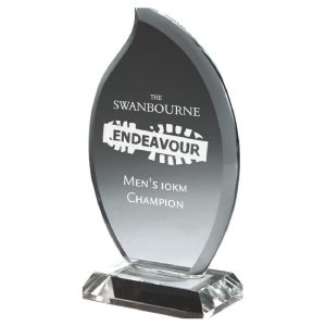 Clear Glass Flame Stand (In Presentation Case)