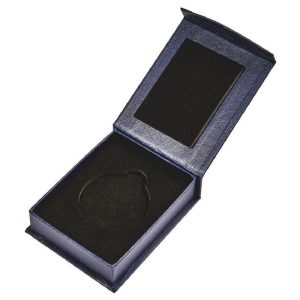 Blue Medal Case to fit 50mm Medal (Magnetic Fastening)