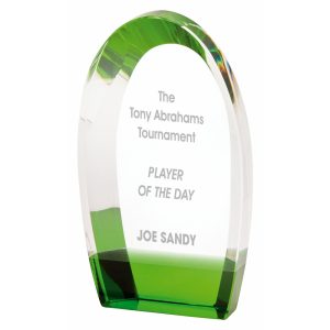 Green and Clear Stand