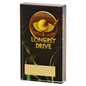 "Longest Drive" Golf Glass Award