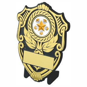 Black Plastic Shield Award
