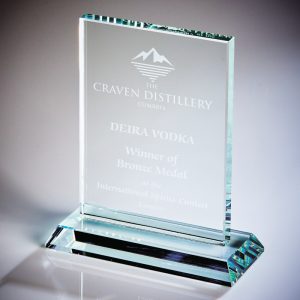 Clear Glass Rectangle (In Presentation Case)