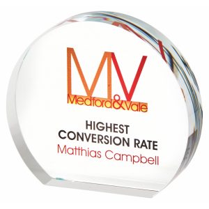 Circular Mini Colour Printed Awards